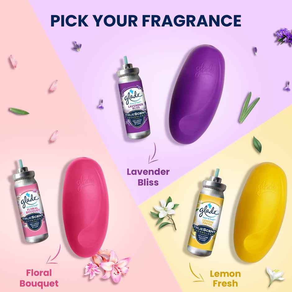 Glade Lavender Touch & Fresh Room Freshener | Dispenser + Refill