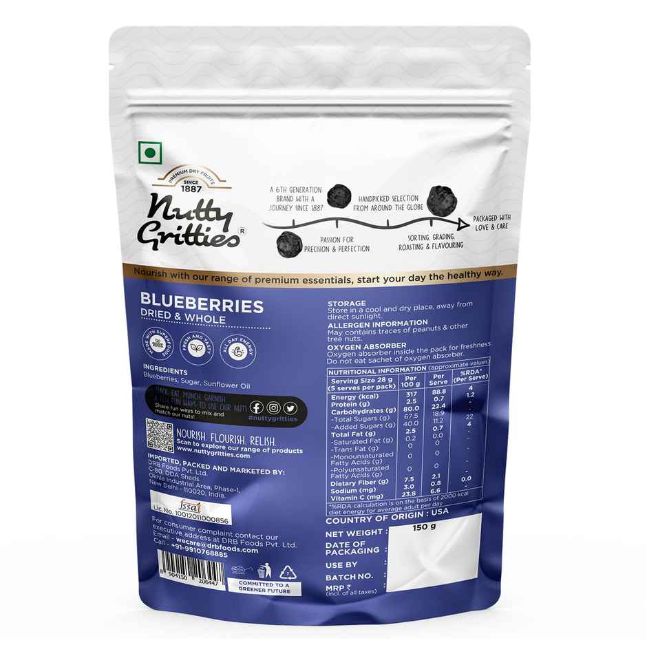 Nutty Gritties Blueberries