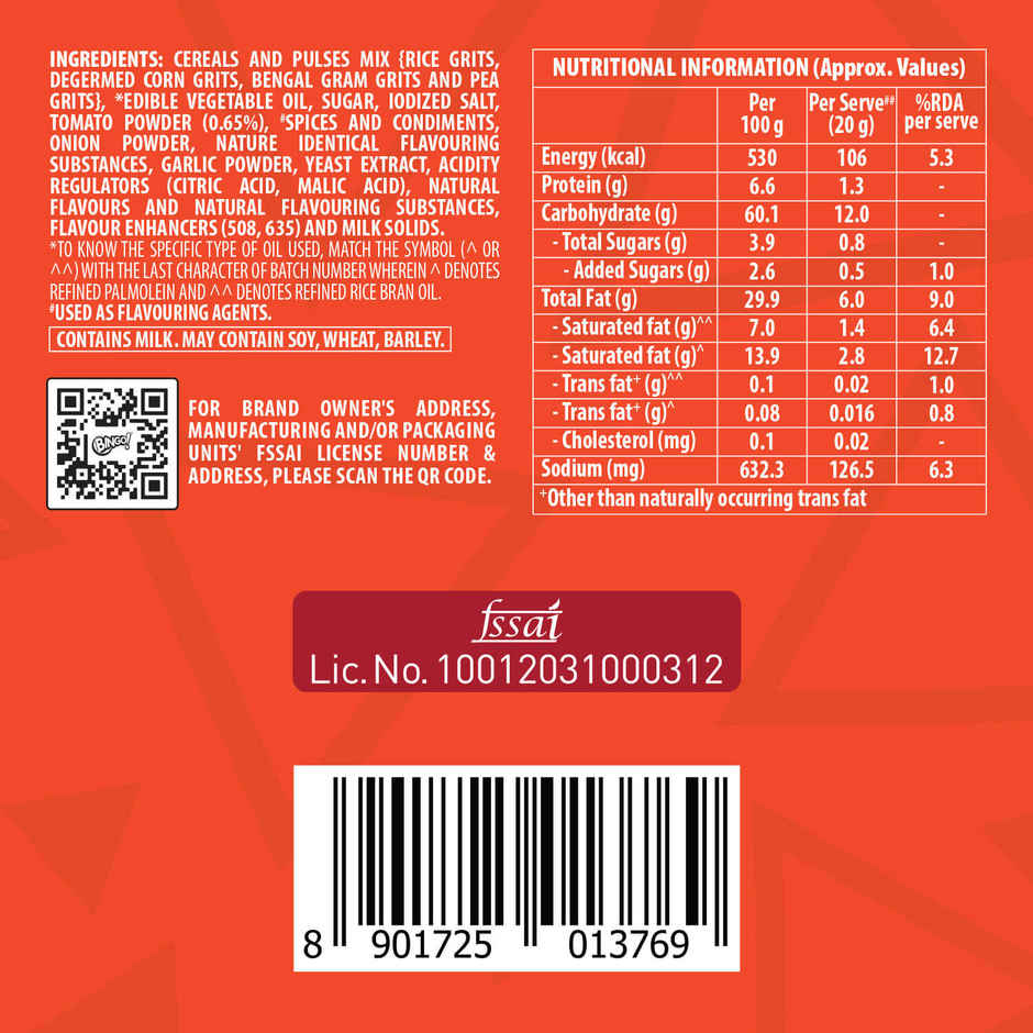 Bingo! Mad Angles Tomato Madness | Tangy & Crunchy