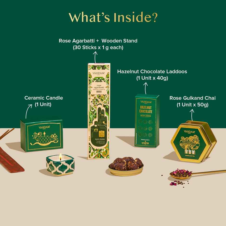 Vahdam Gift Set - Premium Chai & Sweets
