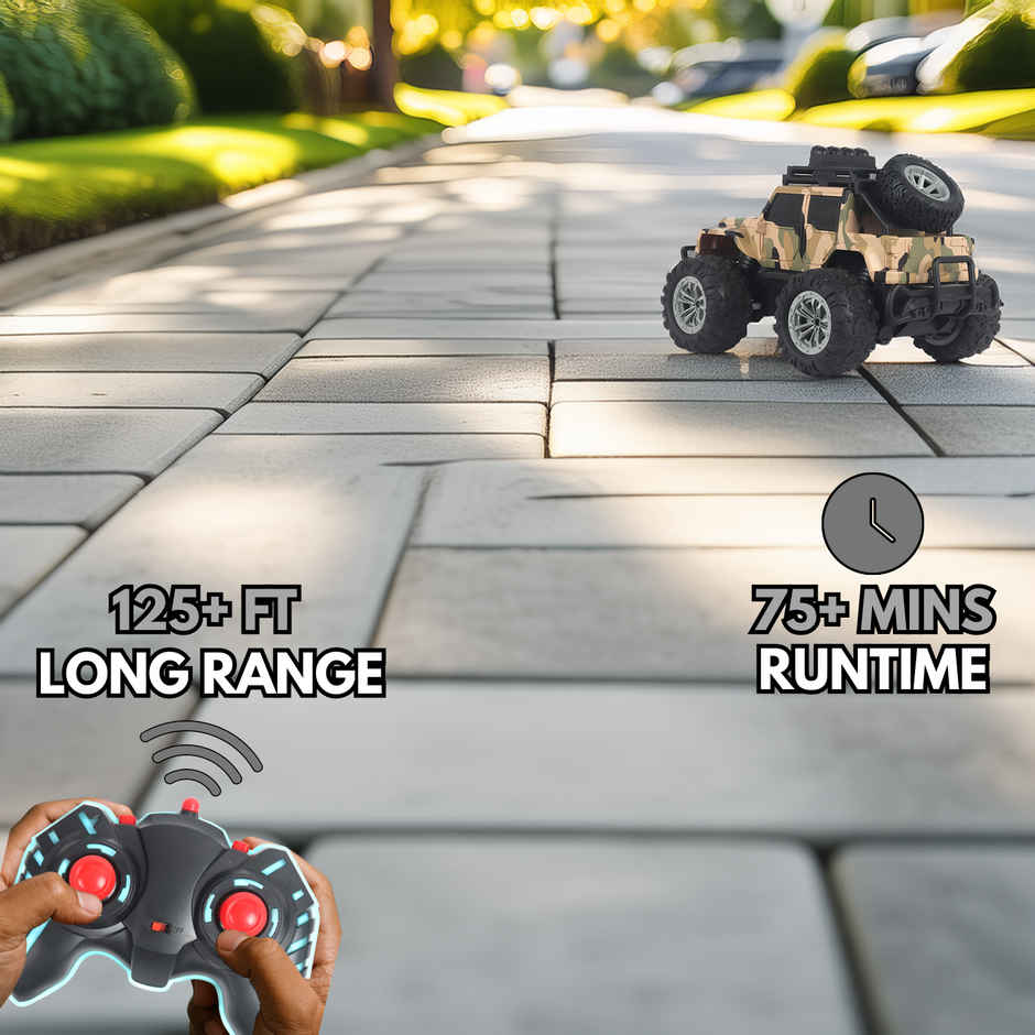 Frendo Off Roader Monster Rc Car | Jeep Military