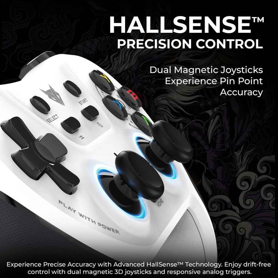 Evofox One S Tri-Mode Wireless Gamepad | White