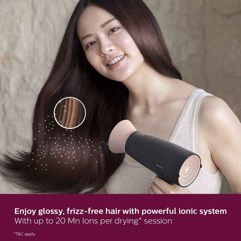 Philips India's No.1 Hair Styling Brand - Foldable Hair Dryer 2100W | BHD356/10