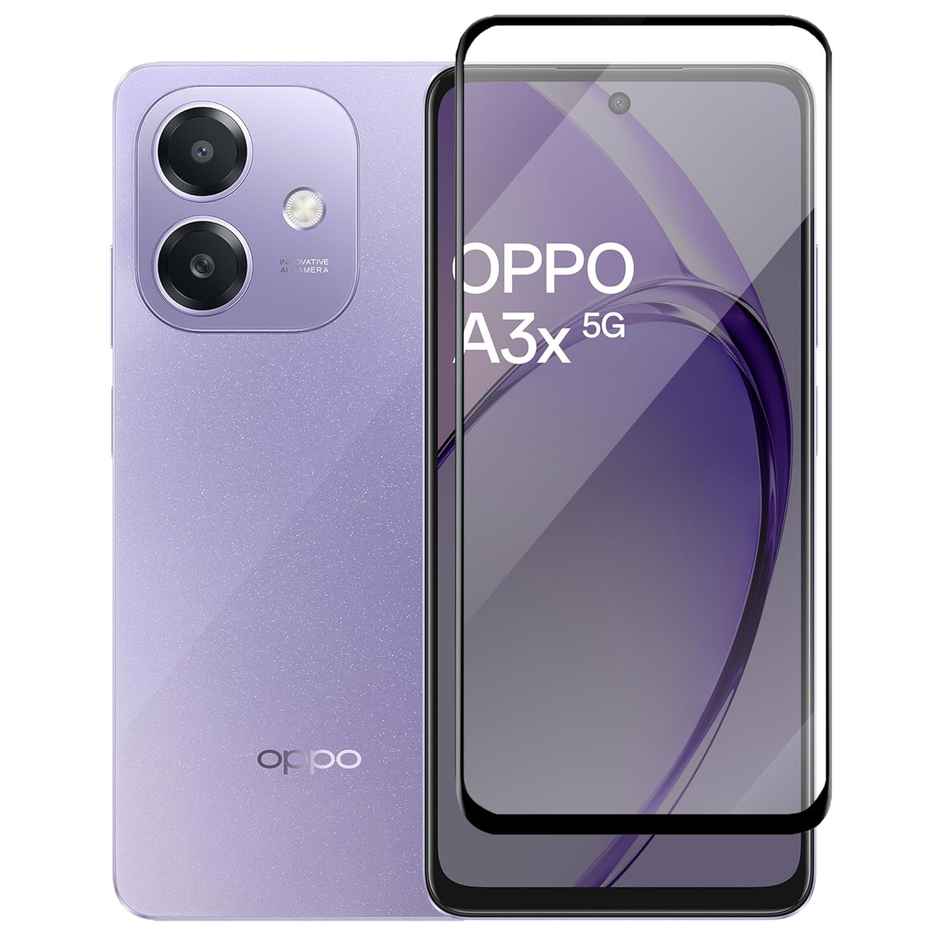 Ohonesty Edge to Edge Full Glue Tempered Glass for Oppo A3X 5G