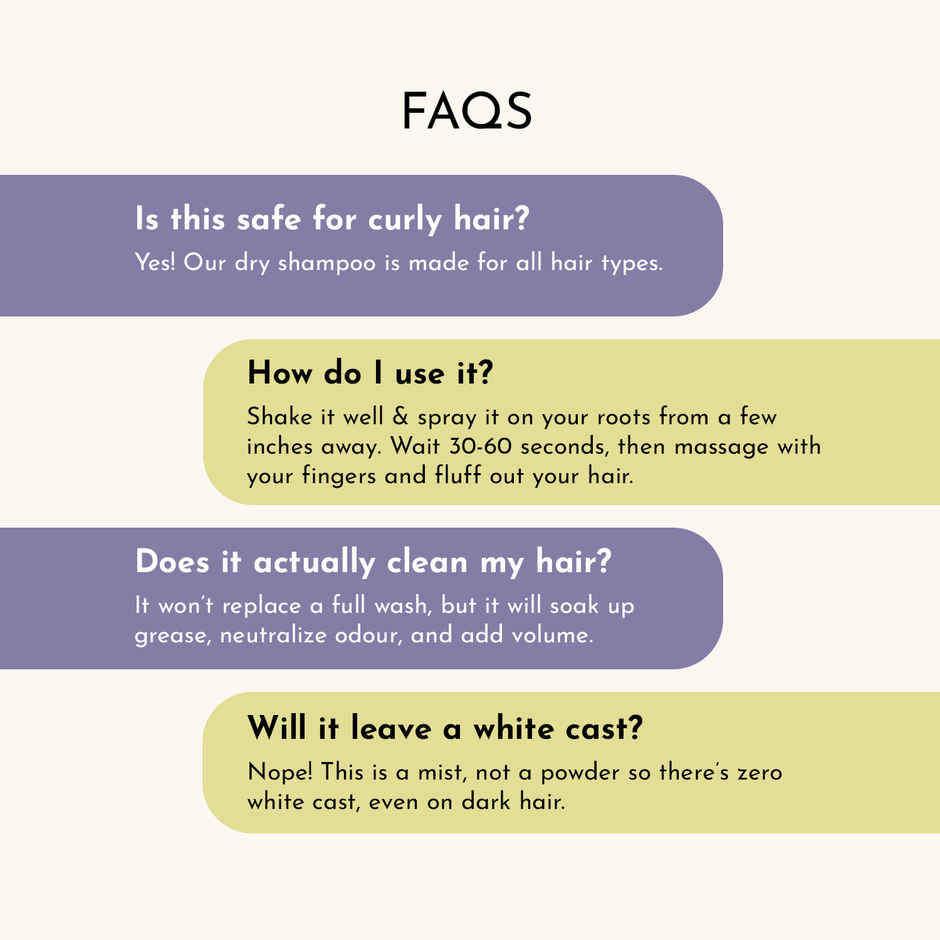 Fix My Curls Goodbye Grease Dry Shampoo