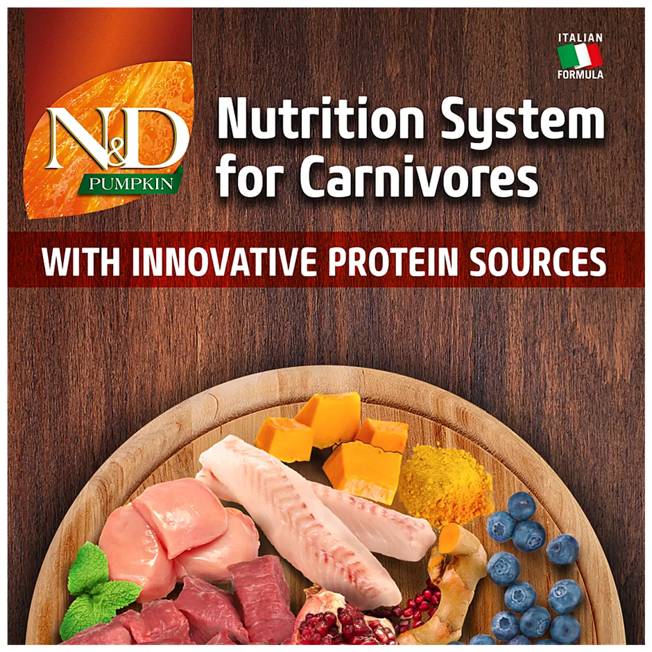 Farmina N&D Grain Free Pumpkin Lamb And Blueberry Adult Mini Dog Food