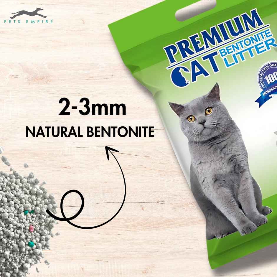 Pets Empire Natural Scoopable Bentonite Ball Cat litter , Apple Scent