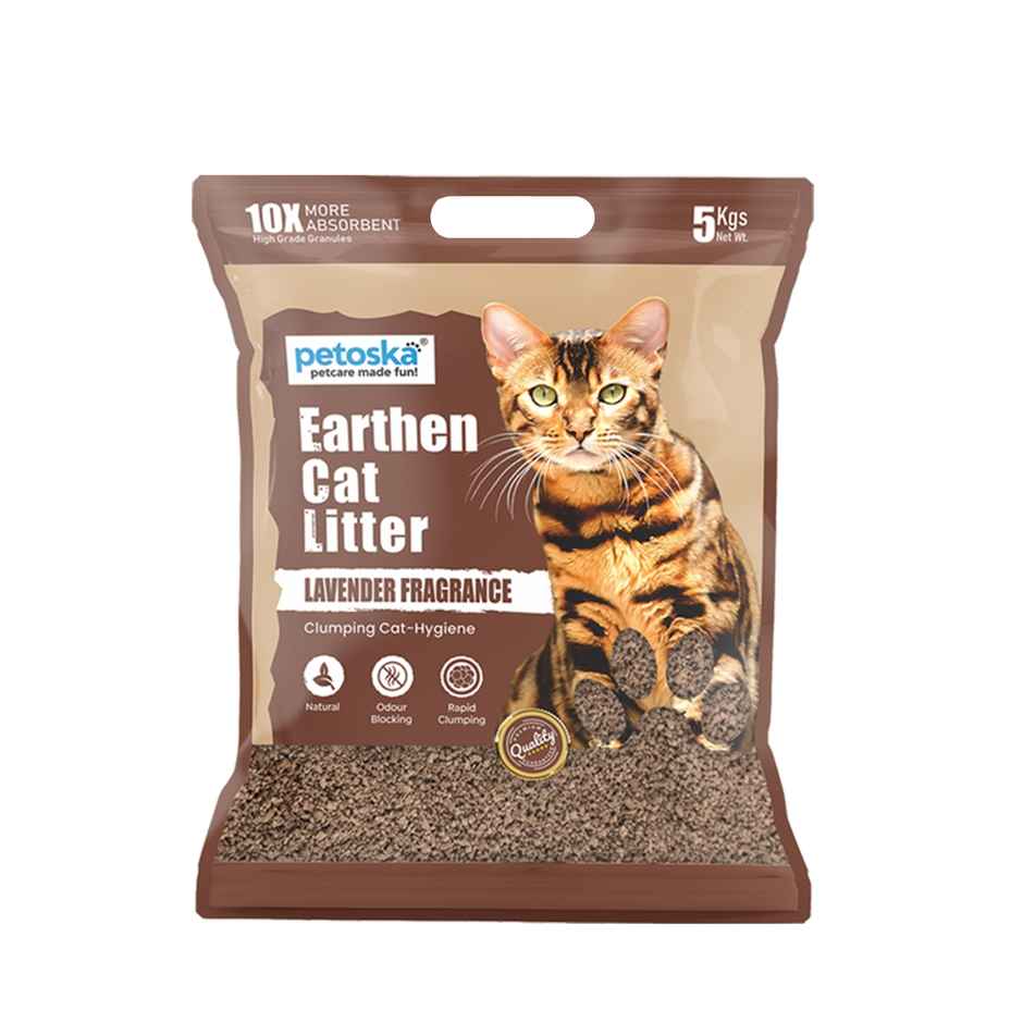 Petoska Earth Cat Litter | Lavender Fragrance