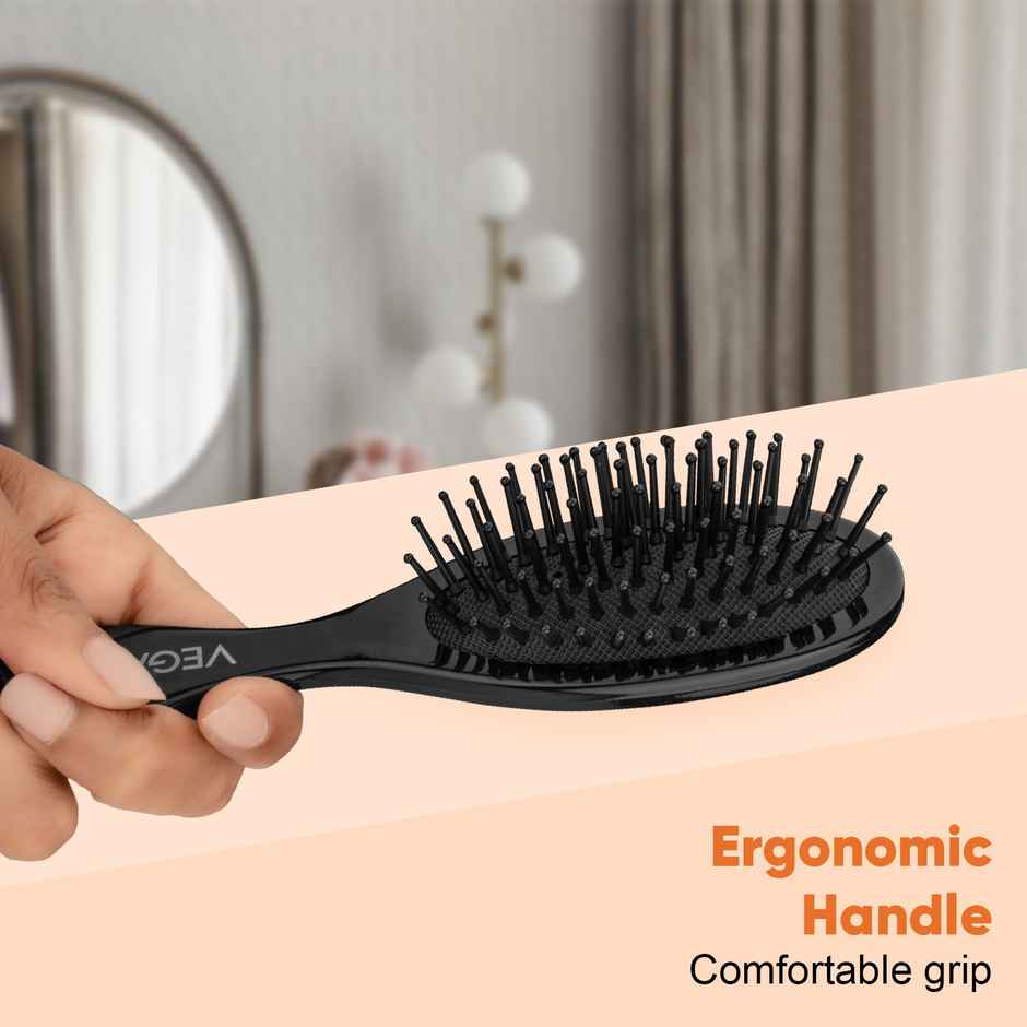 VEGA Cushioned Hair Brush For Men And Women | All Hair Types | R3-CB