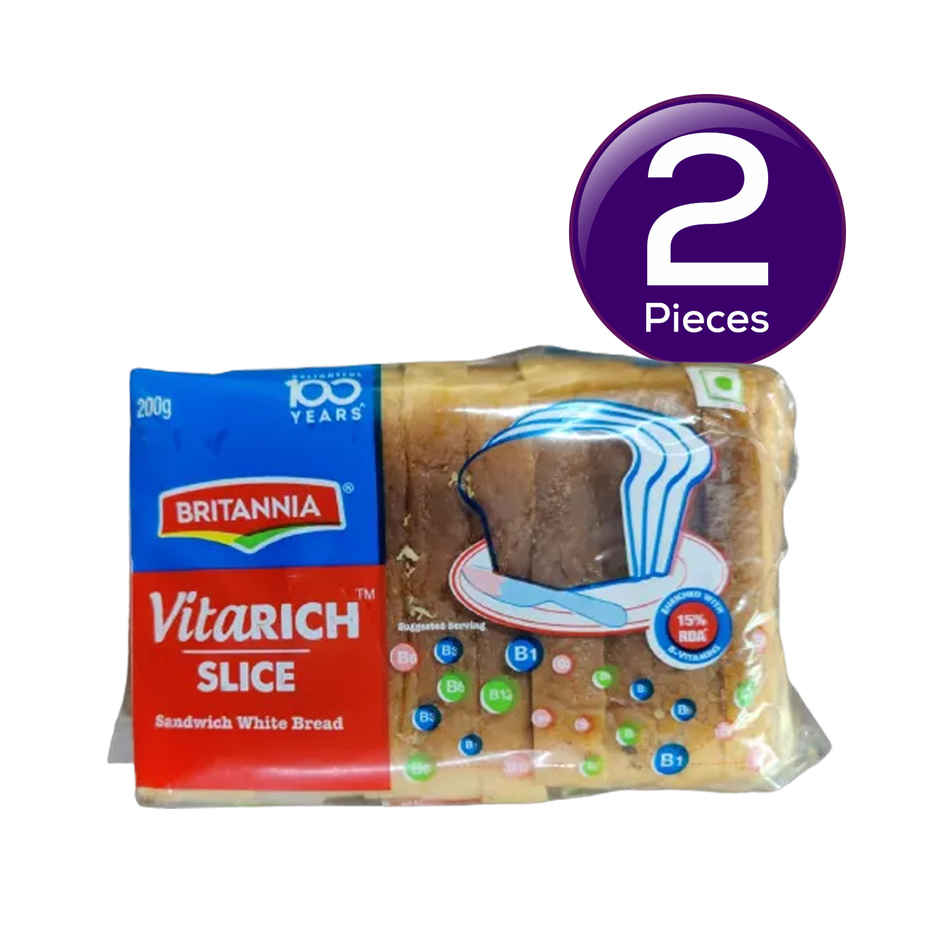Britannia Vita Rich Sandwich Premium White Bread Combo