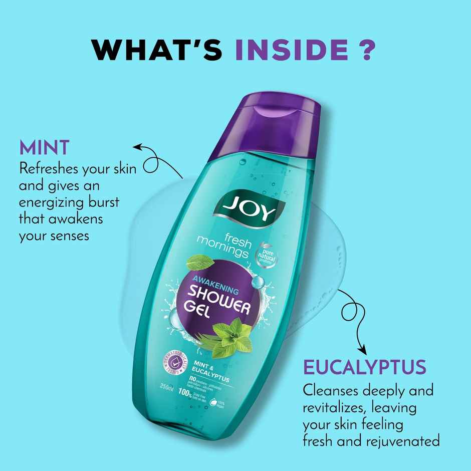 Joy Fresh Morning Awakening Shower Gel Mint & Eucalyptus