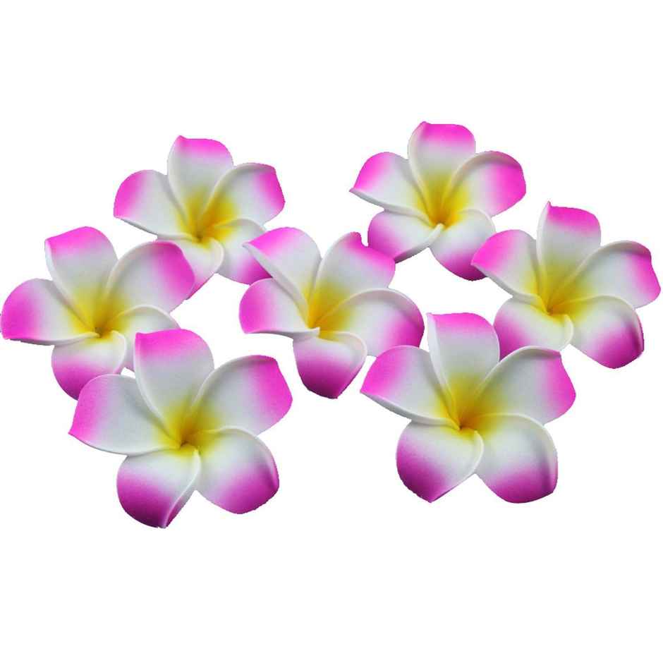 Frangipani Floating Flower | Set Of 5, 6 cm Flower Pink | Gullak