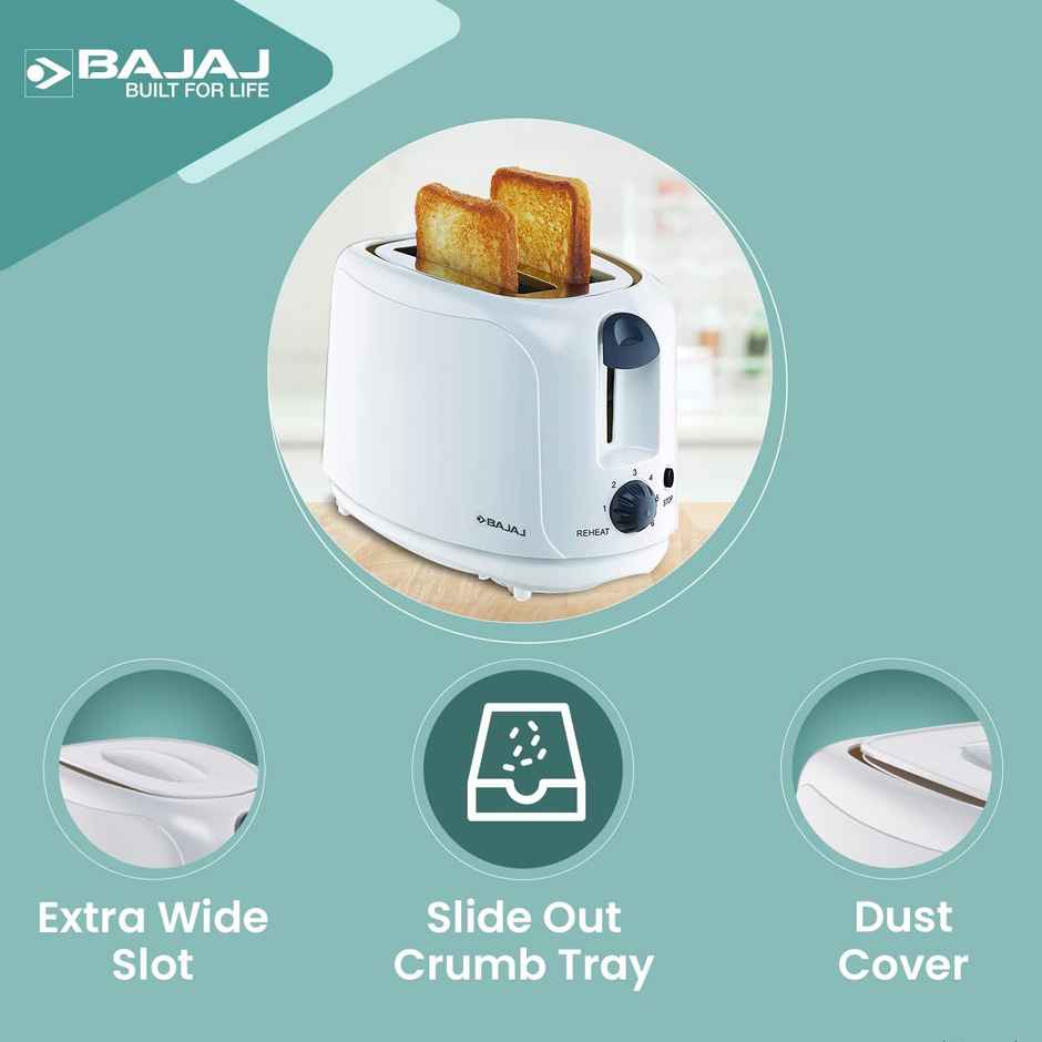 Bajaj Auto Pop Metallic Toaster Atx 4