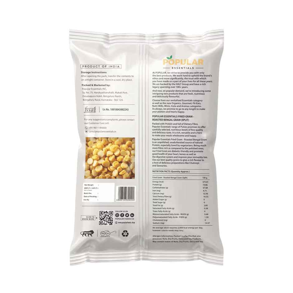 Popular Essentials Fried Gram | Bengal Gram