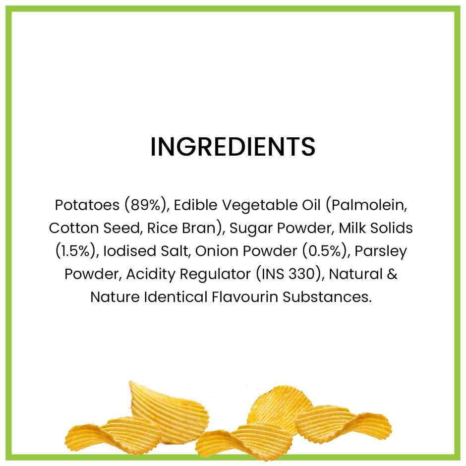 Haldiram's Chips Sour Cream & Onion | Crunchy & Tasty