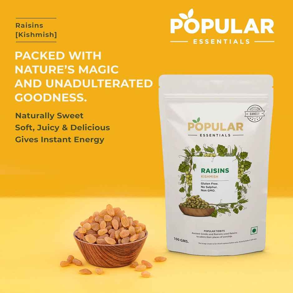 Popular Essentials Dry Grapes/Raisins