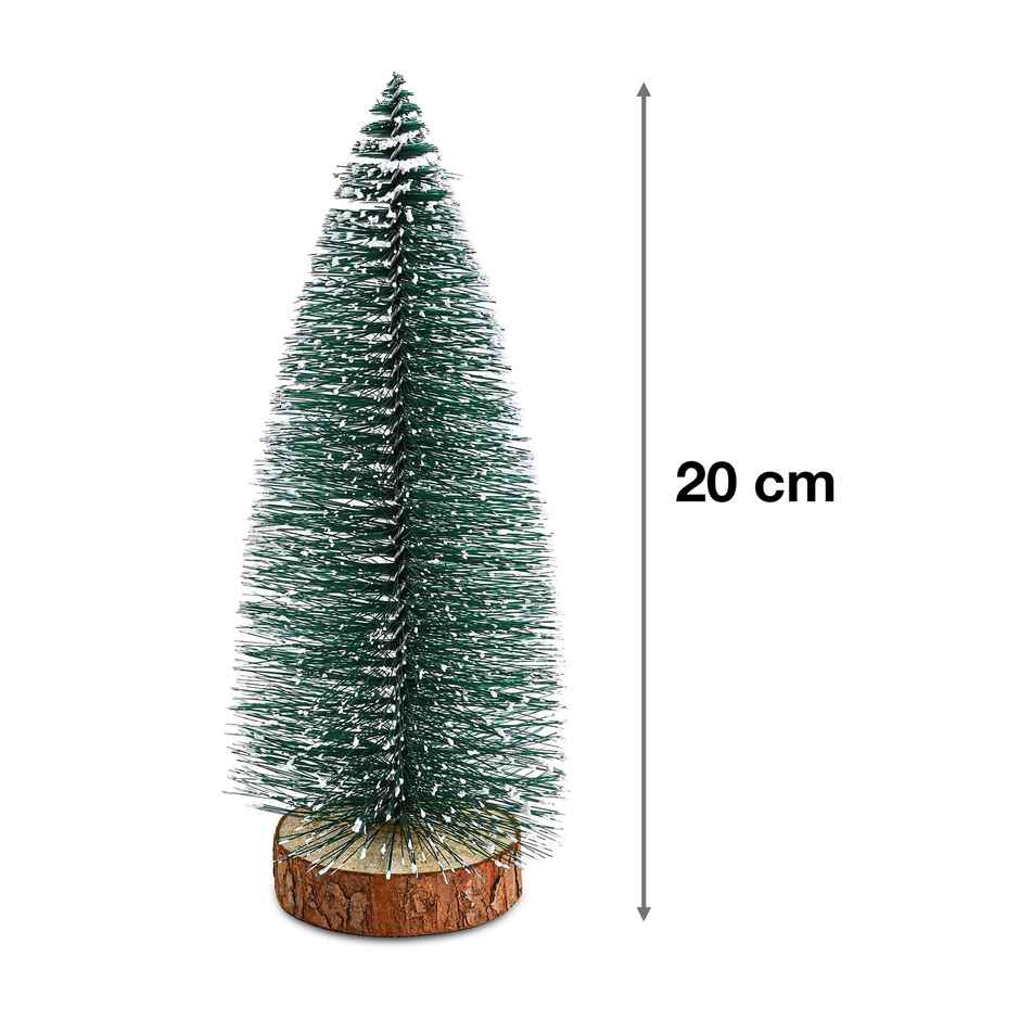 Mini Table Top Christmas Pine Tree | 20 cm | Compact Decor | Picfest