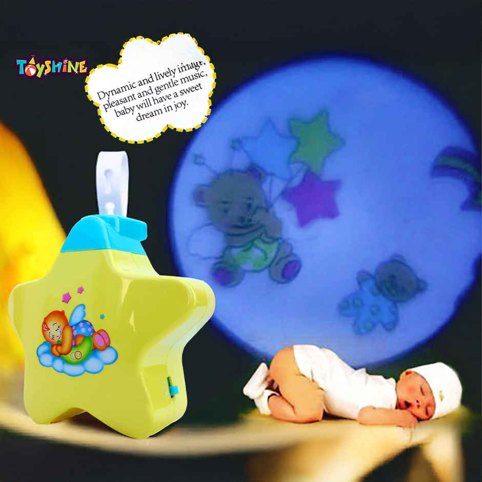 Toyshine Angel Projector Musical Toy (0+ Years)(Pack)