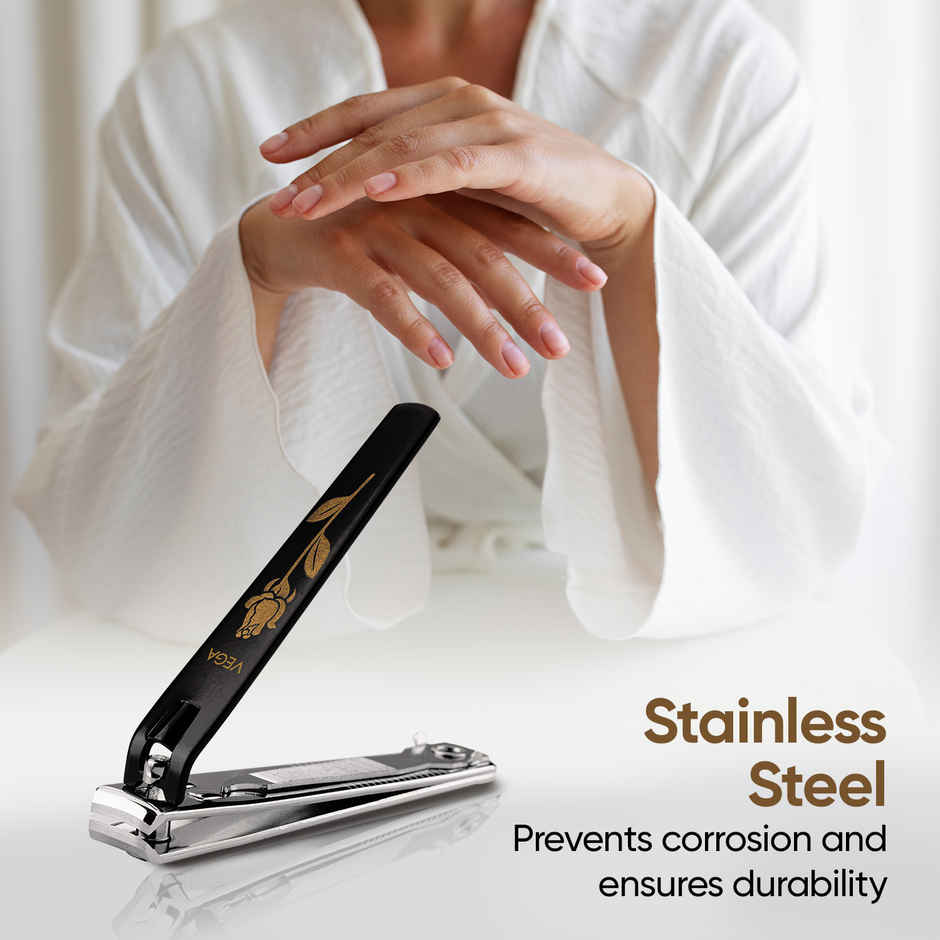 VEGA Large Nail Clipper (Black) (LNC-03)