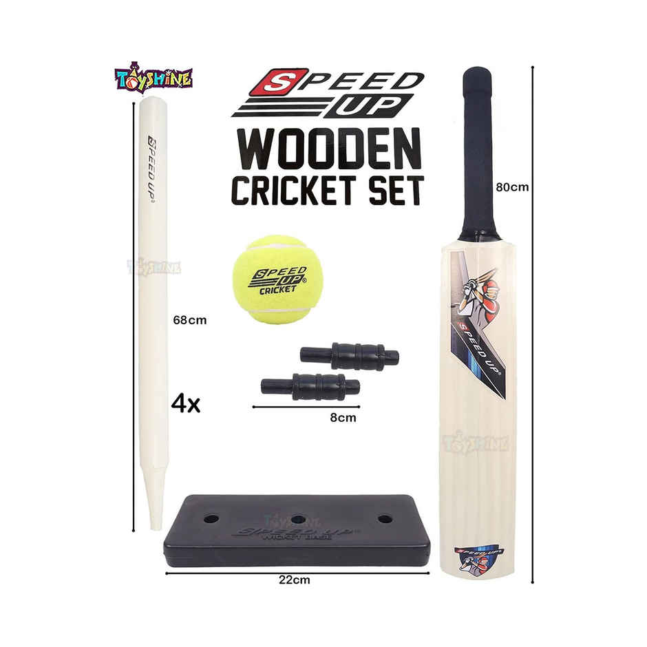 Toyshine X-Shot Cricket Kit with Bat | 6 | Outdoor Fun for Kids