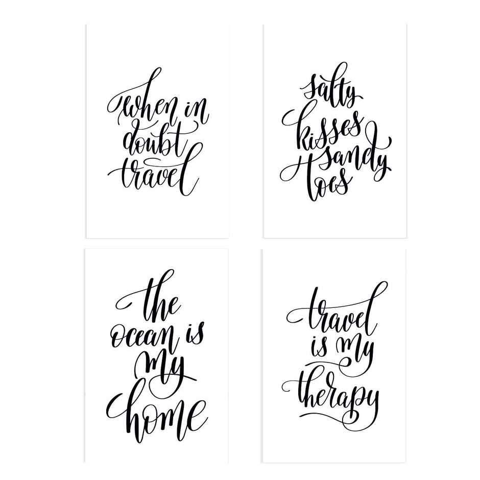 Paper Plane Design Travel Theme Wall Posters | Set of 10 | (12 Inch x 18 Inch) D9