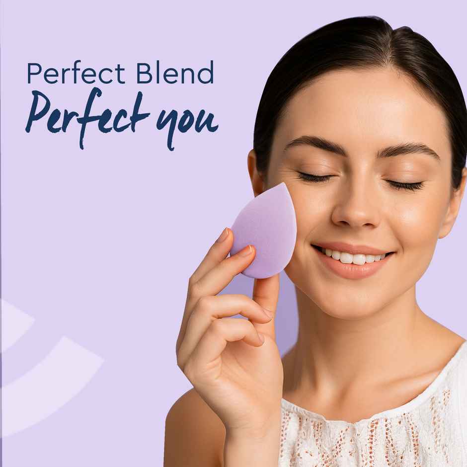 GUBB Beauty Blender Purple Pointed