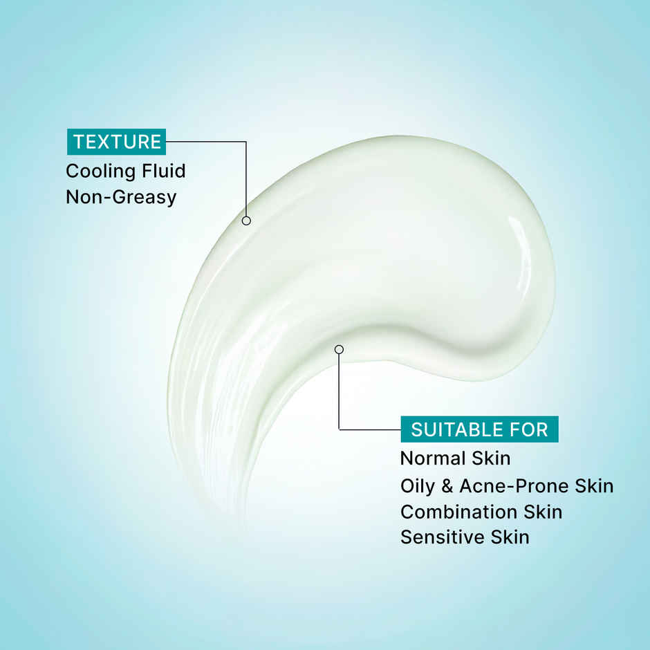 Pilgrim Korean Aloe Cooling Fluid Sunscreen SPF 50+ PA++++ with Hyaluronic Acid