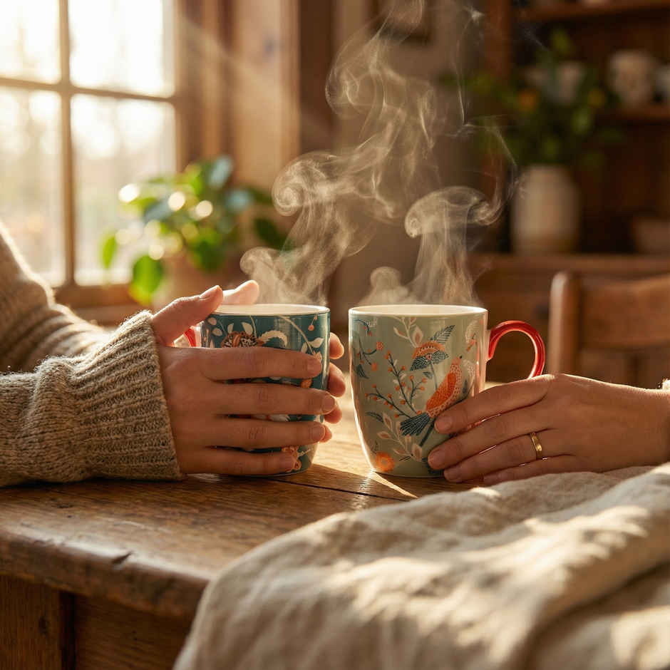 Chumbak Coffee & Joy Mug Gift Set Comes in a Gift Box