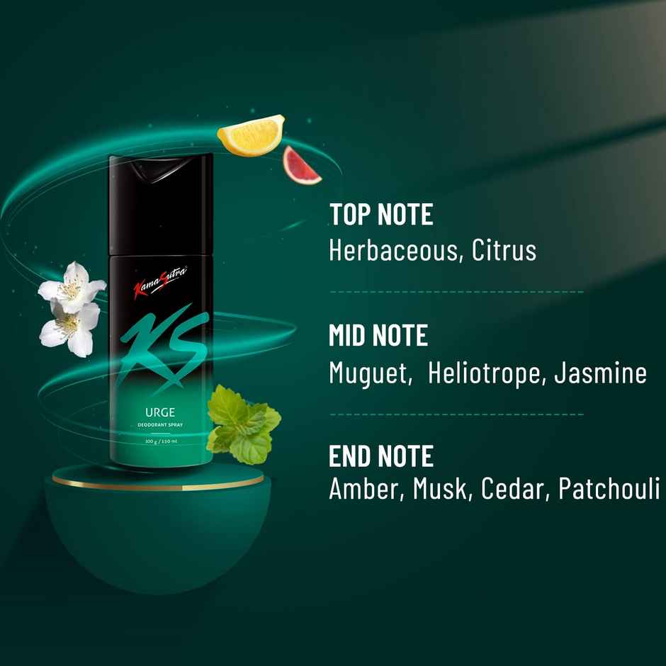 Kama Sutra KS Urge Deodorant
