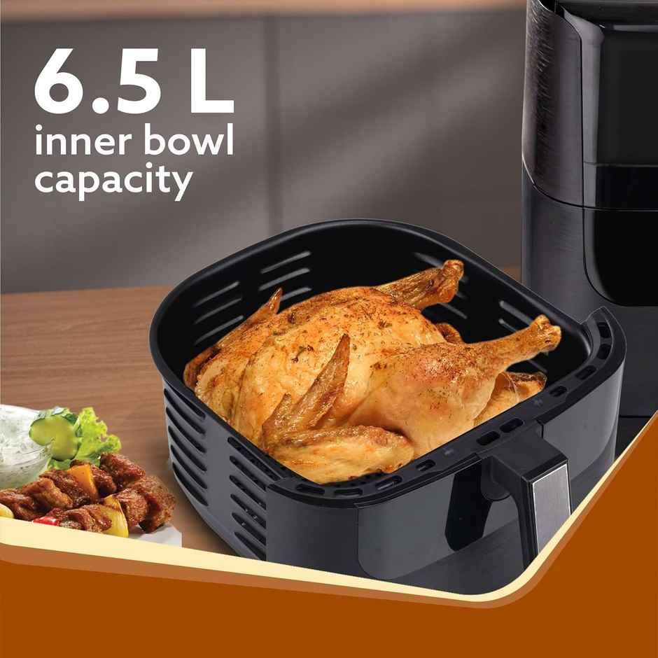 Agaro Elegant Air Fryer, 6.5L, 1800W