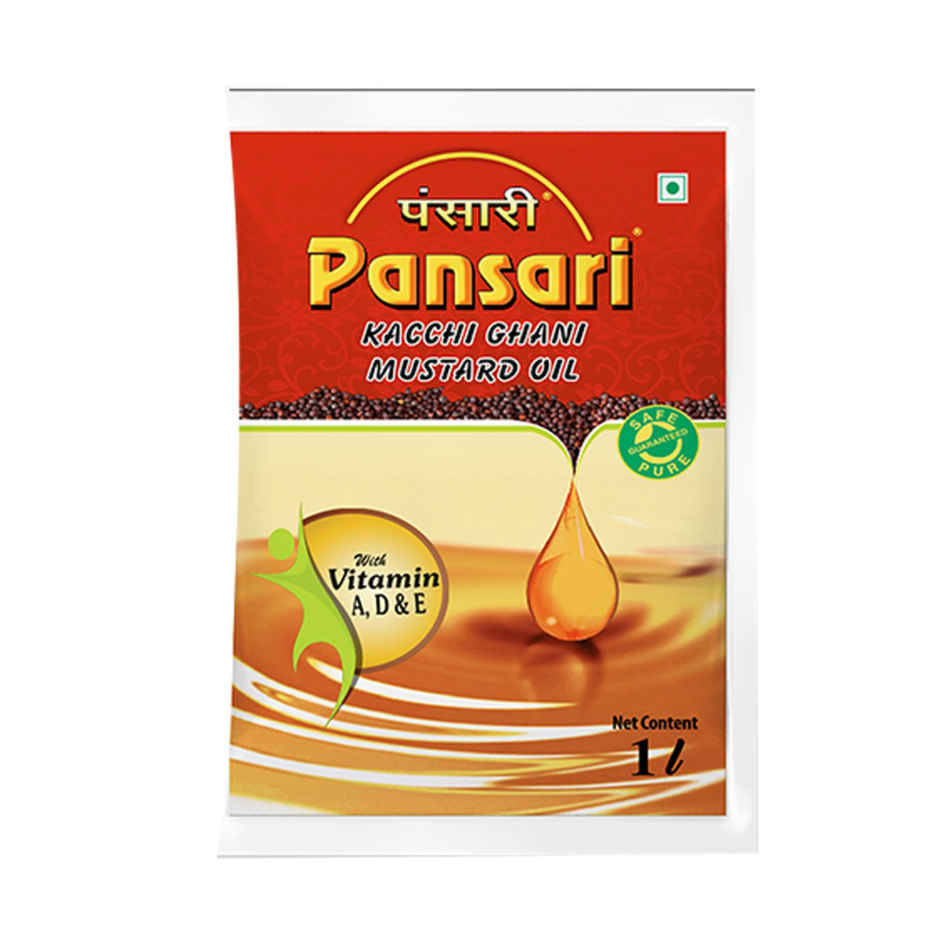 Pansari Kacchi Ghani Mustard Oil Pouch