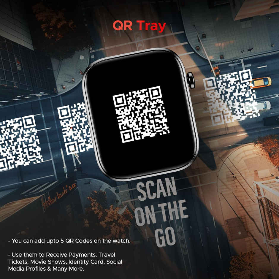 boAt Storm Call 3 Smartwatch | 1.83" Display | BT Calling - Black Metal