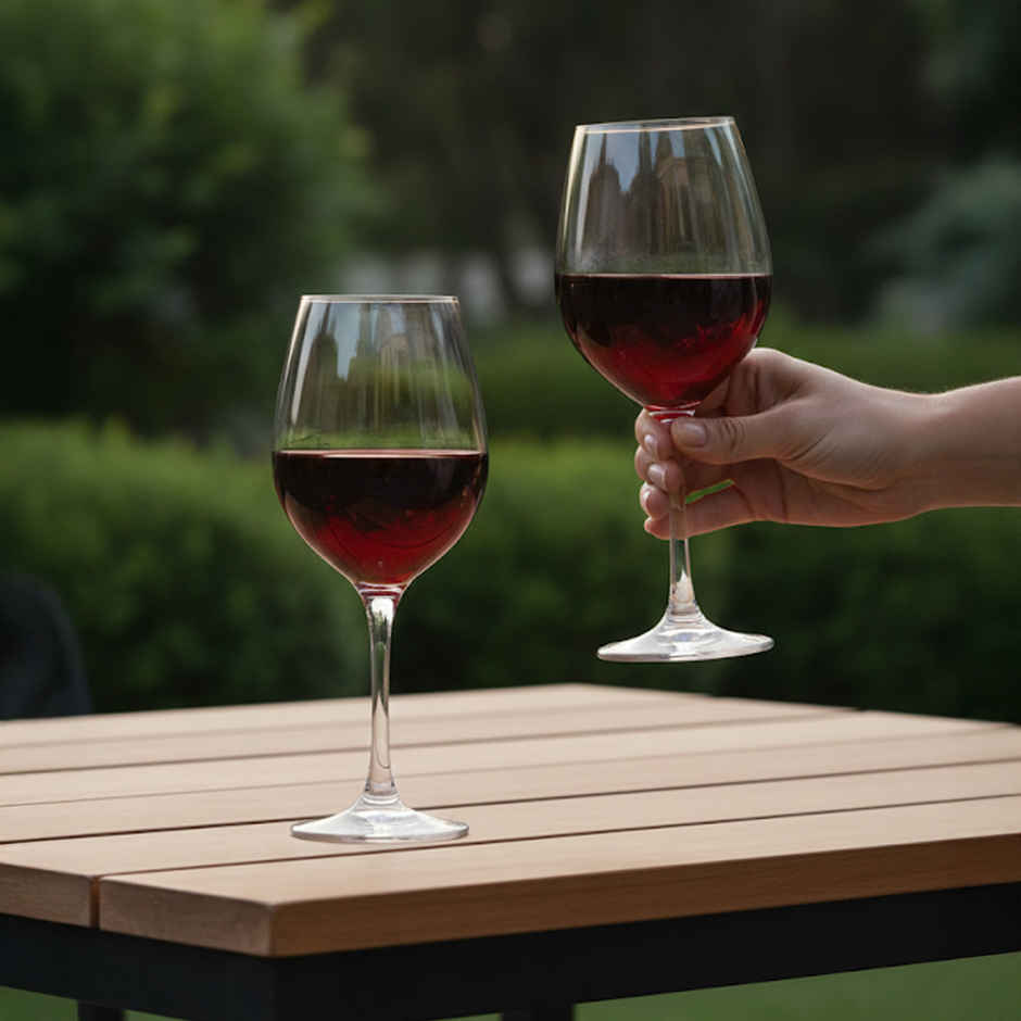 Imported Red Wine Glass Set | 460 ml | 2 pc | BAY6