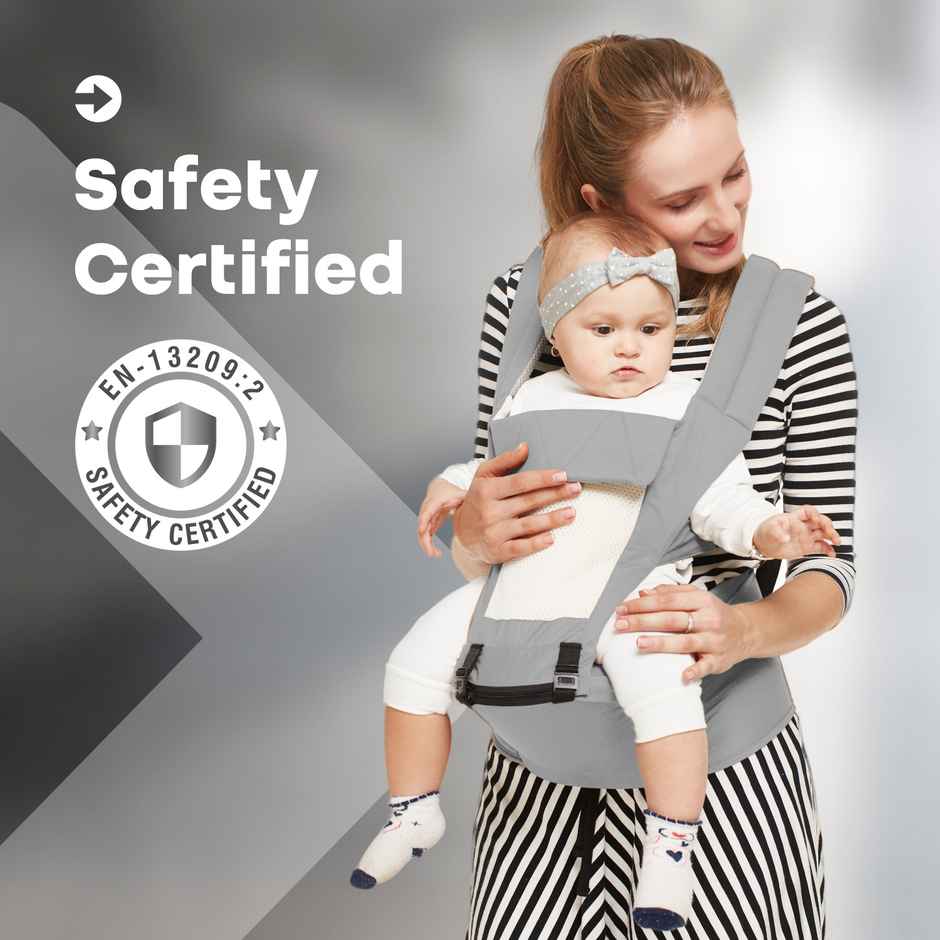 R for Rabbit Upsy Daisy Baby Carrier ( Grey Cream )