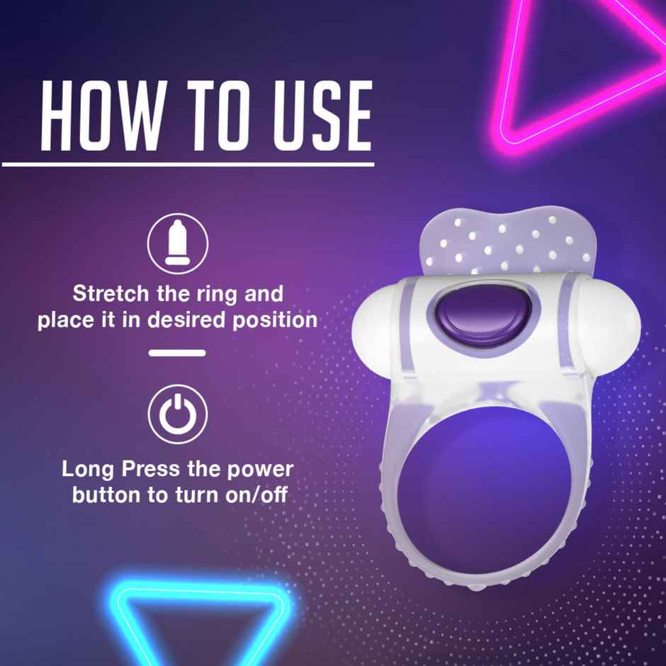 Manforce Epic Thunder Vibrating Ring Massager | Men | Women