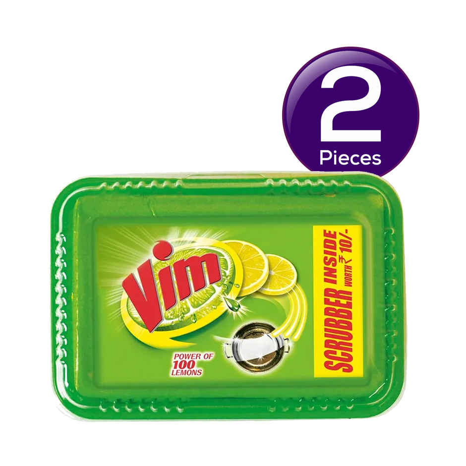 Vim Lemon Dishwash Bar Combo