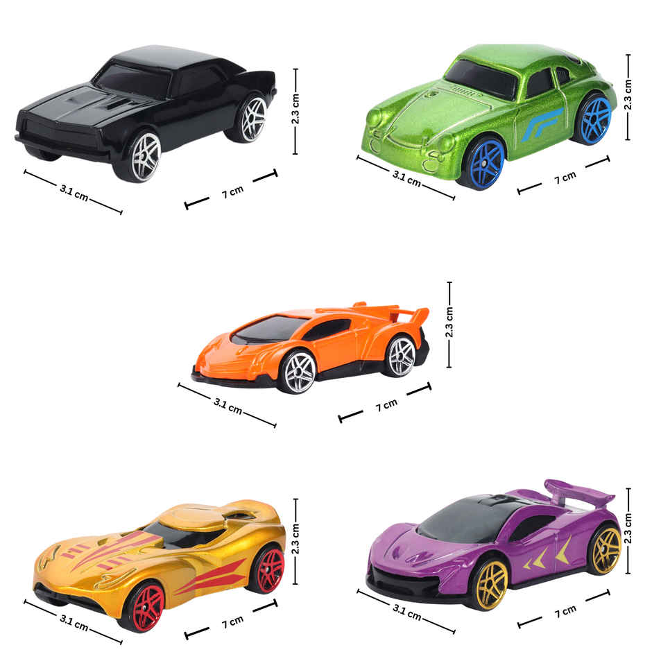 Race N Roll 1:64 Metal Die Cast Car | Po365.br.mc.lv.ch | Pack of 5