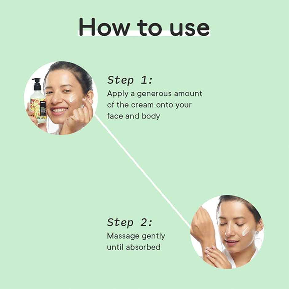 Quench Korean Nourishing Body Lotion Ultra-Light Cream With Avocado & Vitamin E