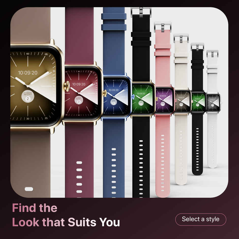 Fire-Boltt Ninja Call Pro Plus 1.83 Tft Bt Calling Smart Watch - Wine New