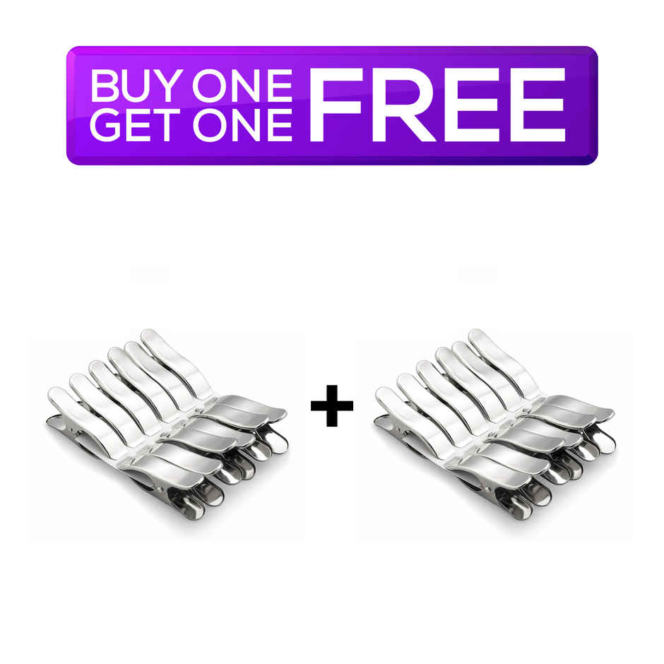 Jatin Steel Cloth Clips | I-40 SS Combo