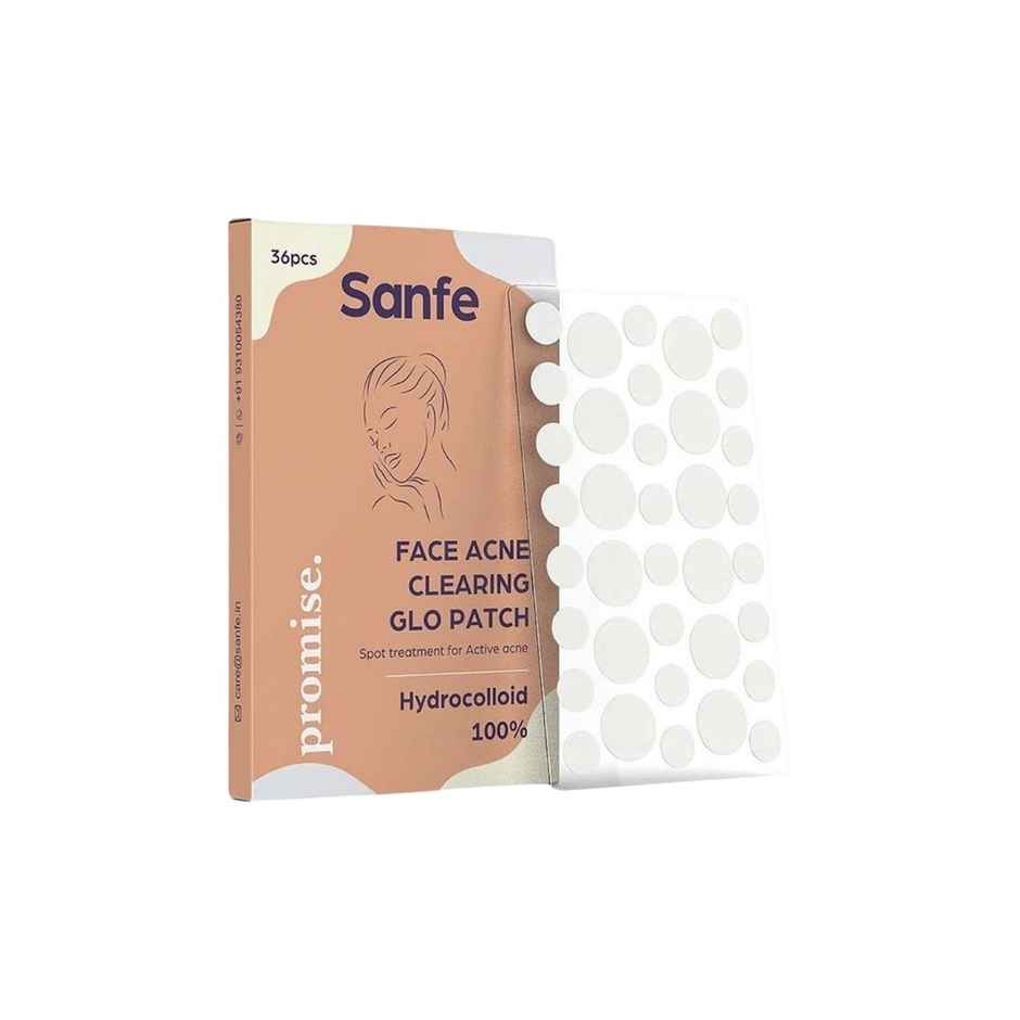 Lakme Blush & Glow Strawberry Sheet Mask(25ml) & Sanfe Promise Face Acne Patch(36pc) Combo