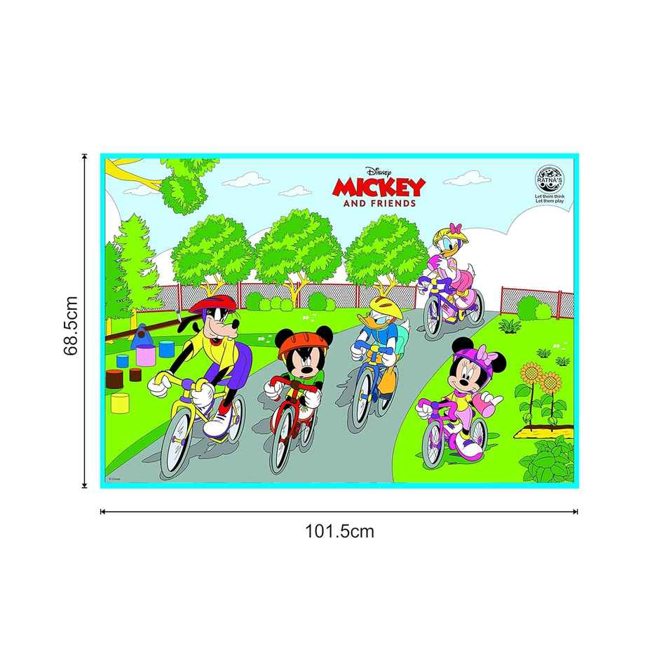 Ratna's My Colouring Mat Mickey & Friends