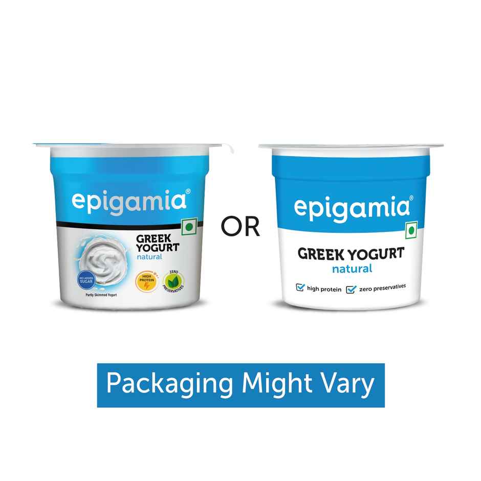 Epigamia Greek Yogurt- Natural | Combo