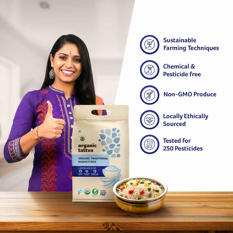 Organic Tattva Traditional Basmati Rice