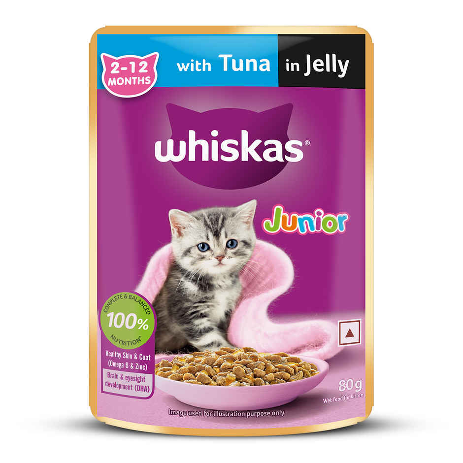 Whiskas Junior Tuna in Jelly Wet Cat Food