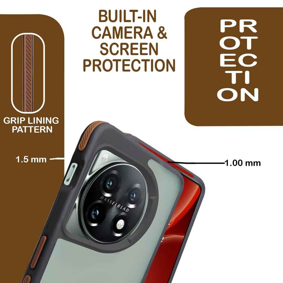 Artistque Case for Oneplus 12r 5g | Oneplus 12r Back Cover - Frosted Series