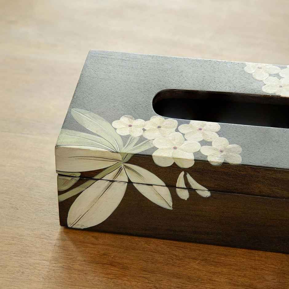 Ellementry Frangipani Tissue Box