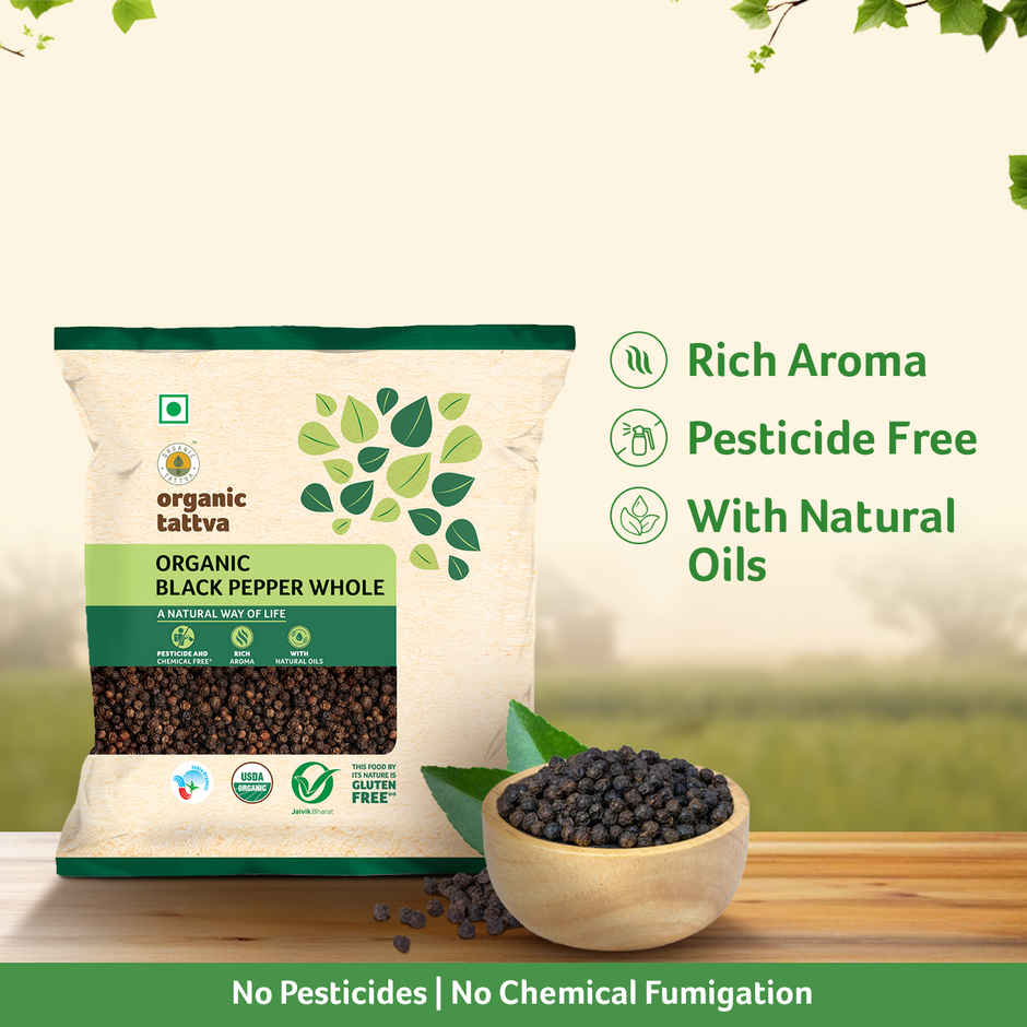 Organic Tattva Black Pepper Whole