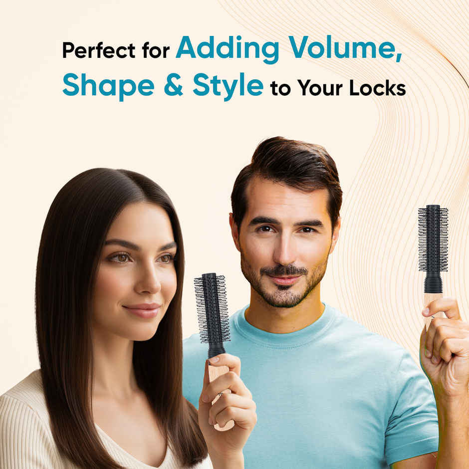 VEGA Round Hair Brush for Men and Women | Hair Volumizer Round Brush | E8-RB