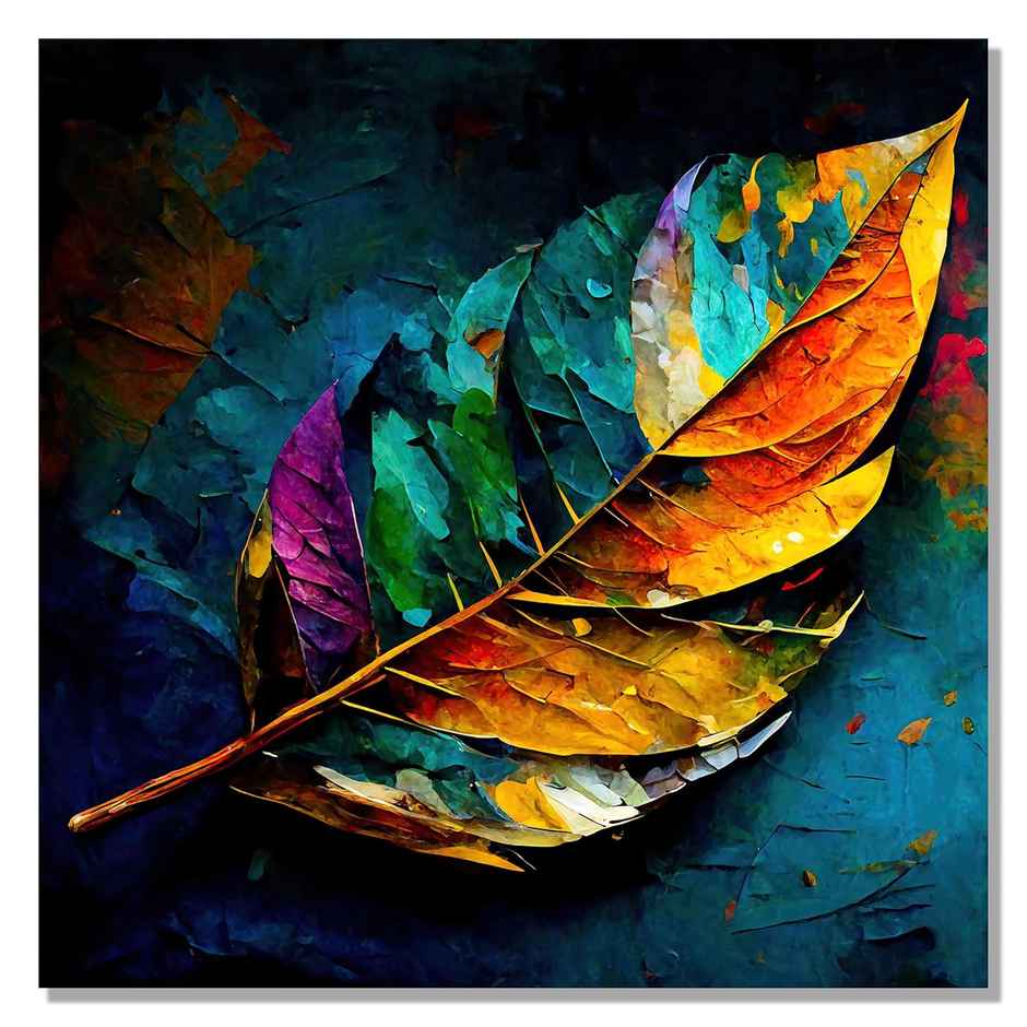 Indianara Modern Canvas Painting for wall decoration | 20 x 20 inch - 10406